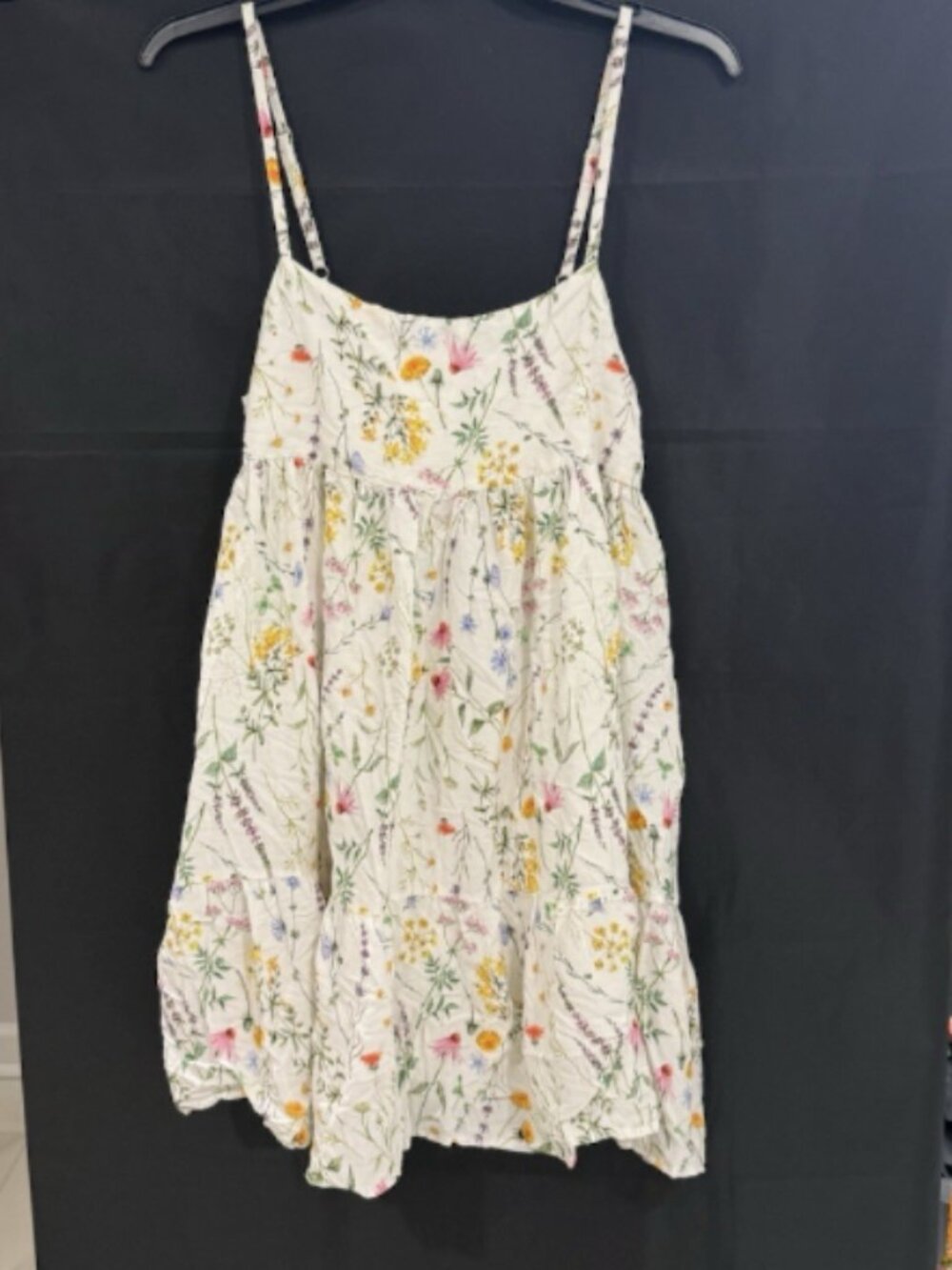 Peixoto Women's Mini Dress Floral Print Adjustable Straps Size XS 12981